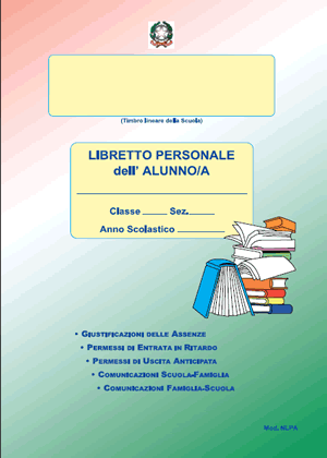 Nuovo Libretto Personale Alunno - mod. NLPA